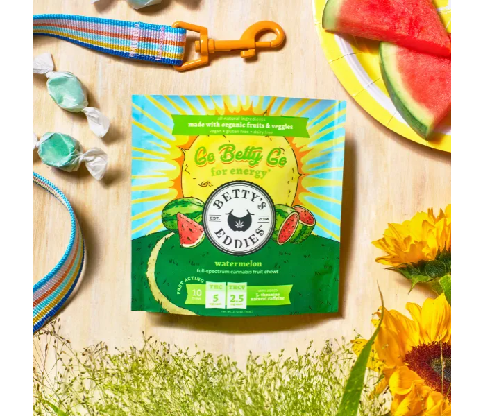 Go Betty Go Watermelon 50mg Betty's Eddies