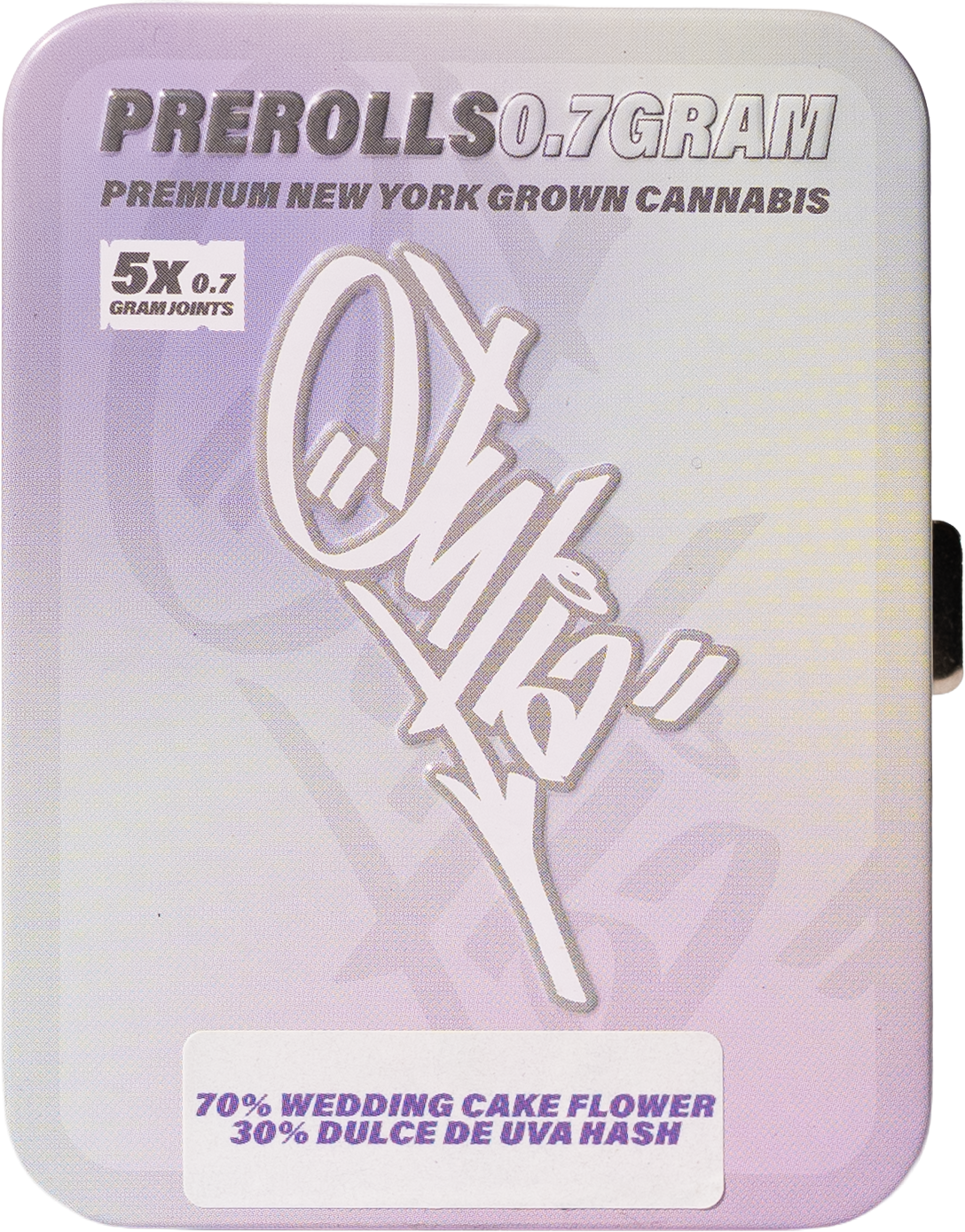 Julia Wedding Cake Hash Infused Tin (Indica) (5x0.7G)