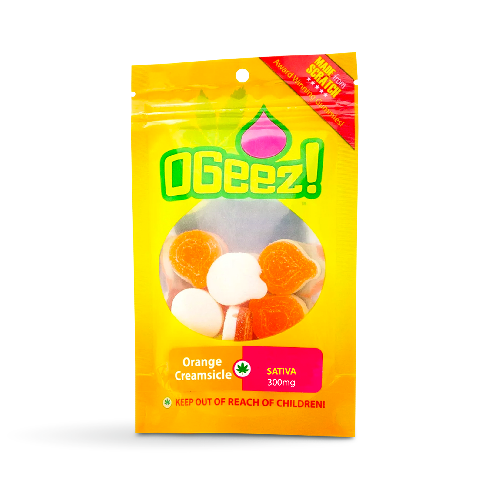 Orange Creamsicle Sativa Gummies | 1000mg