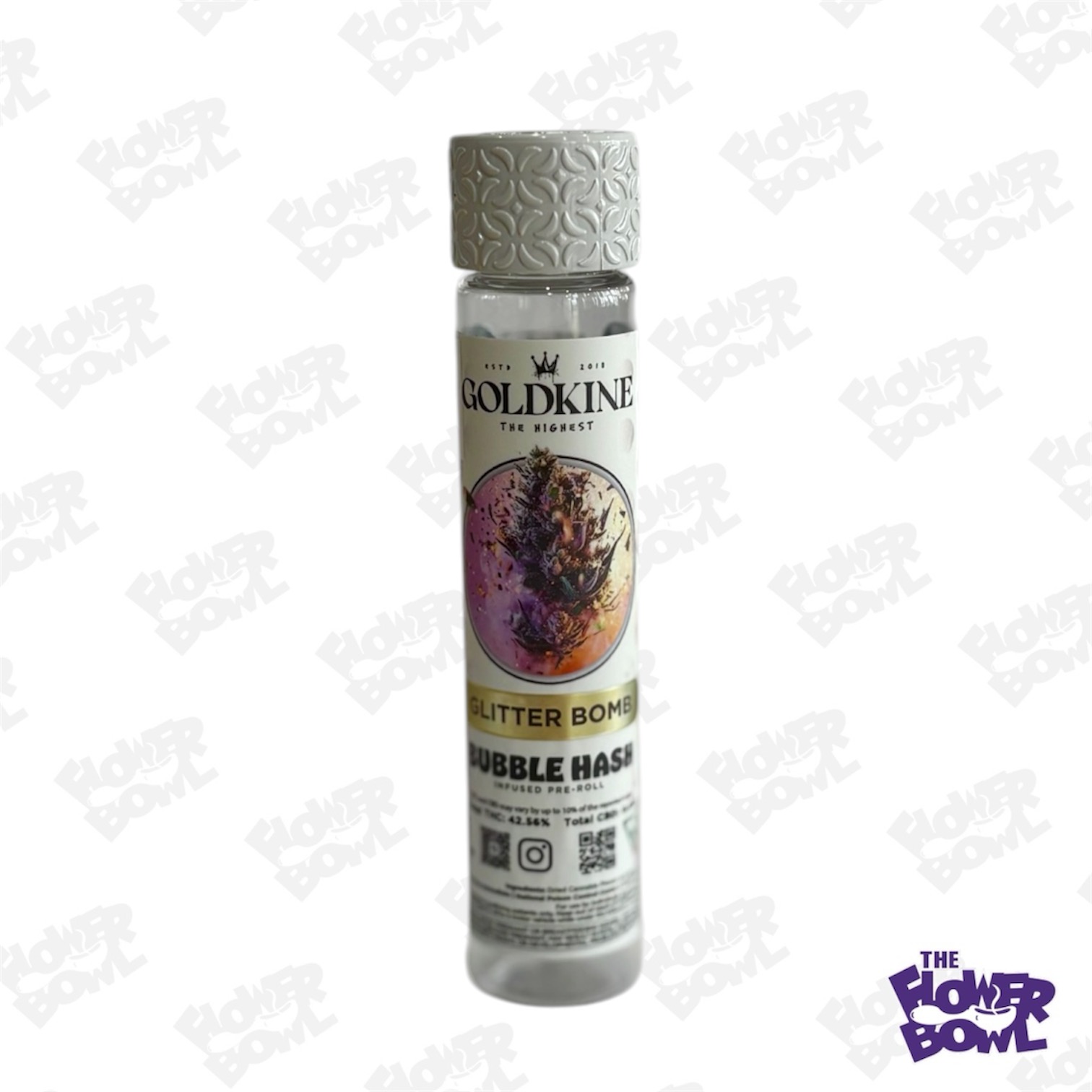 Goldkine: Glitter Bomb 1G Bubble Hash Infused Preroll