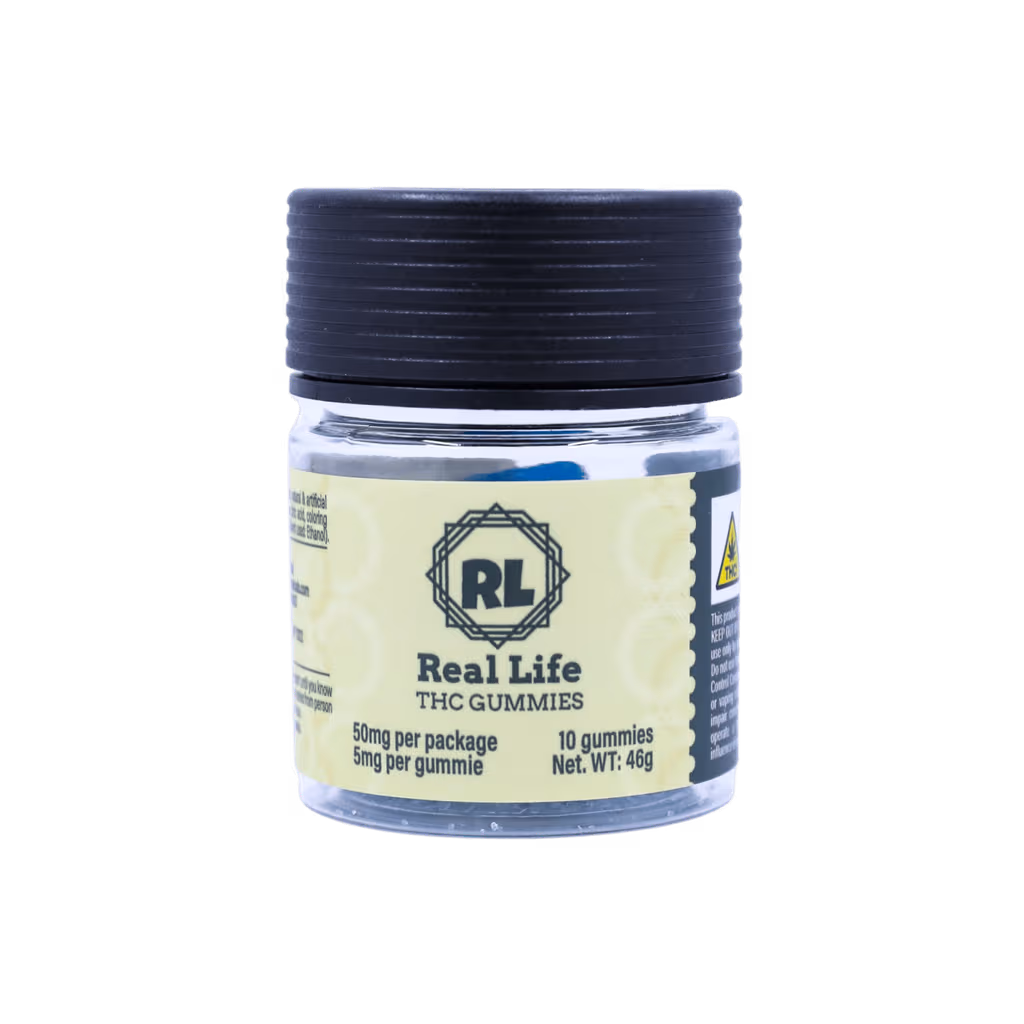 Blue Raspberry 10pk 5mg Gummies