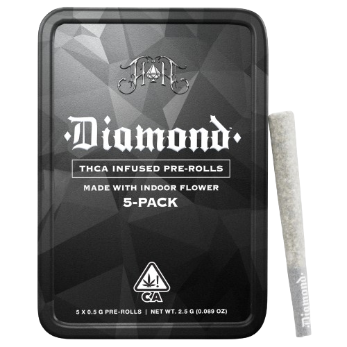 Gelonade - .5G Diamond Infused Preroll 5PK