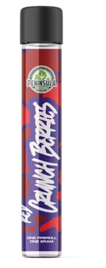 Pre-Roll | Red Crunch Berries | 1g | Peninsula Gardens
