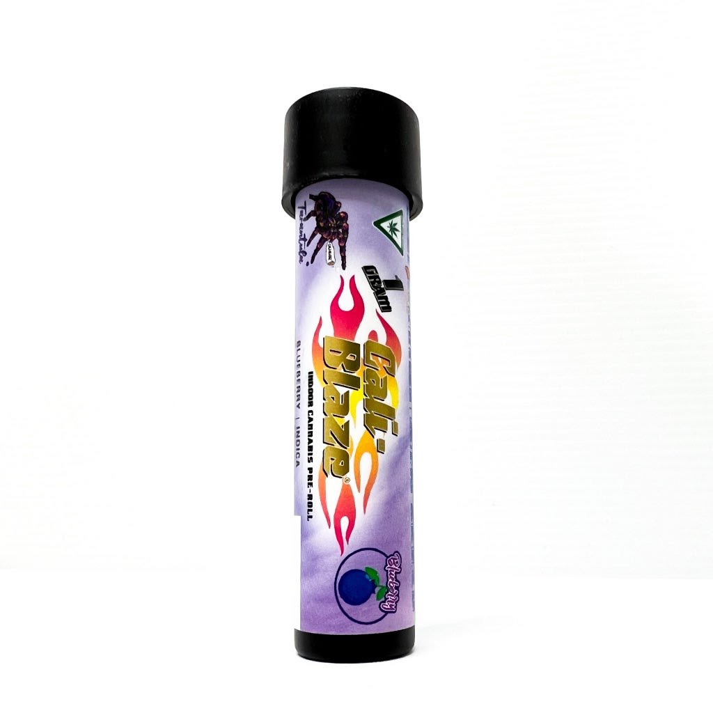 CALI-BLAZE | Infused Preroll | Tarantula |  Blueberry