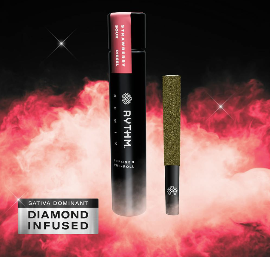Strawberry Sour Diesel Infused Pre-Roll