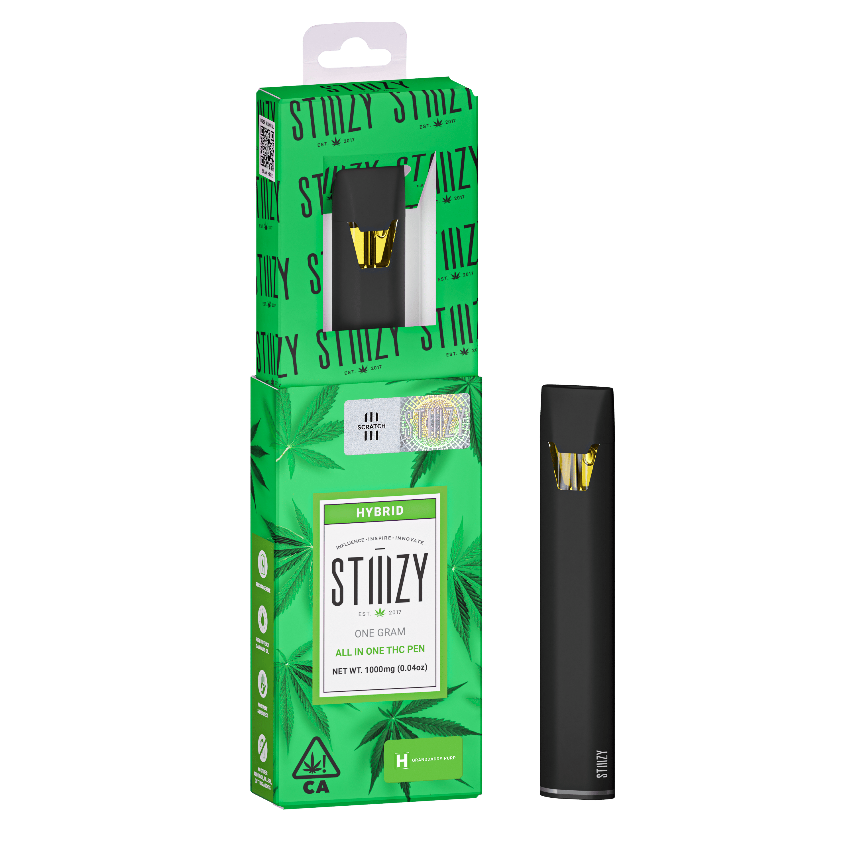 STIIIZY | GELATO | ALL-IN-ONE DISPOSABLE | 1G