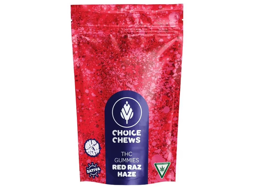Choice Chews Red Raz Haze 100mg