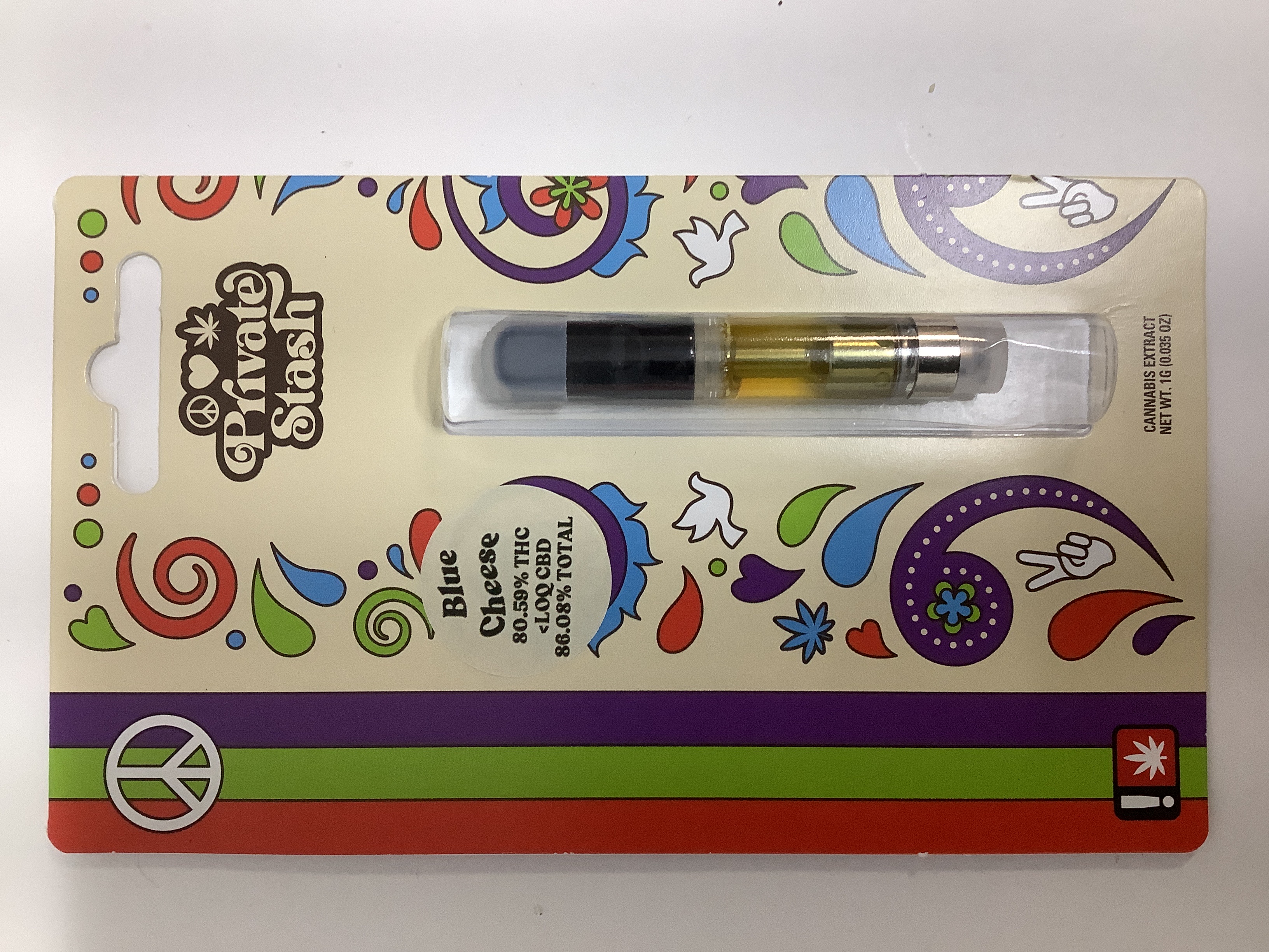 Peace Puck | BLUE CHEESE Cured Resin | 1g