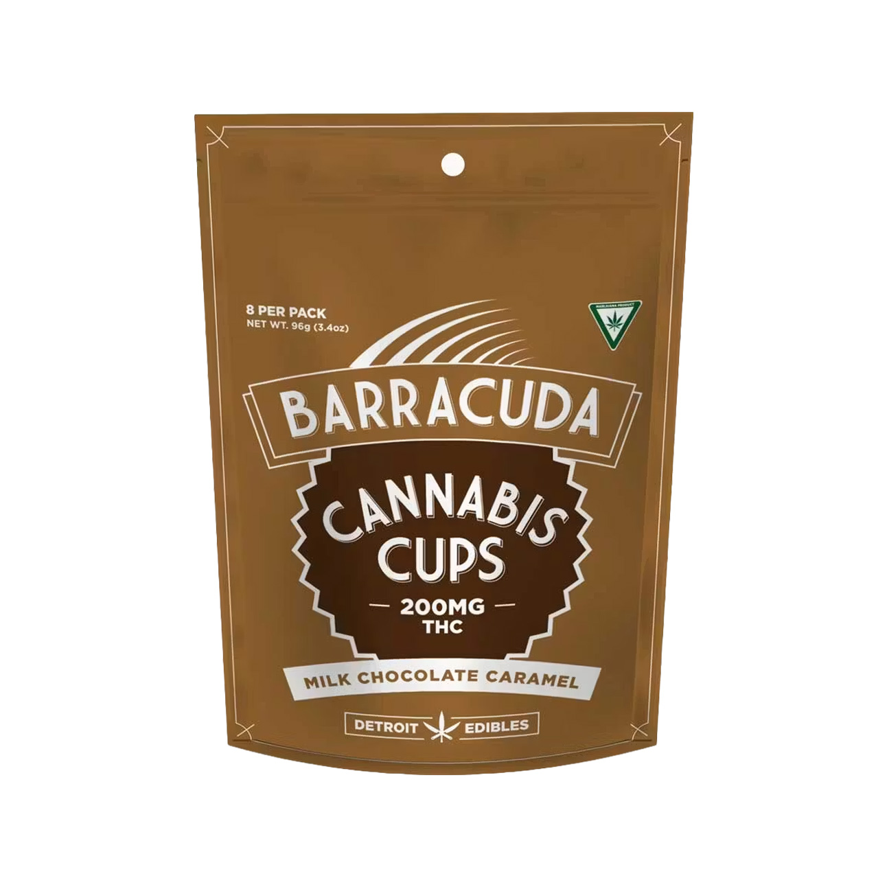 Barracuda | 200mg Cups | Milk Chocolate Caramel