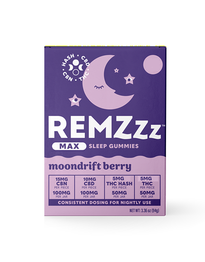 Remzzz | Moondrift Berry | MAX Sleep Gummies