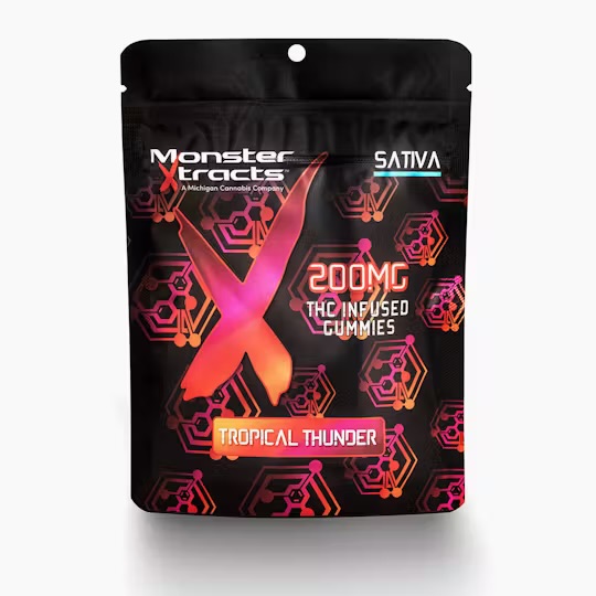 Monster x Blasternaut: Tropical Thunder Single Gummy 200mg (S)