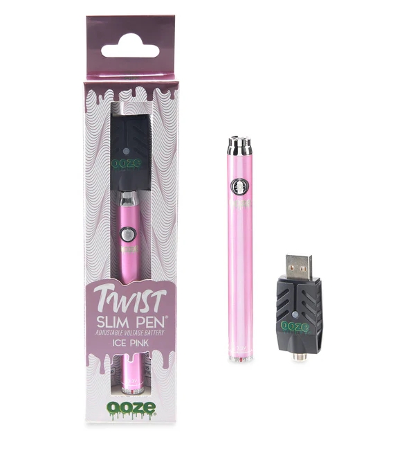 Ooze 510 Battery - Ice Pink