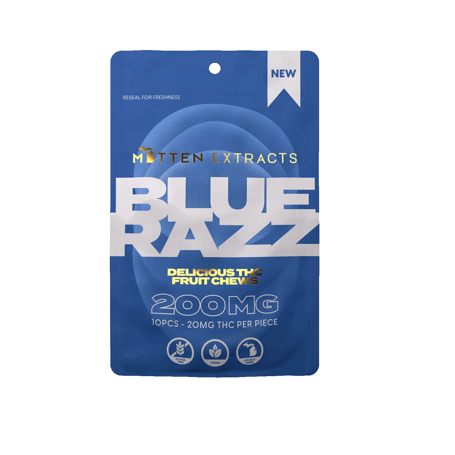 Blue Razz | 200mg Gummies