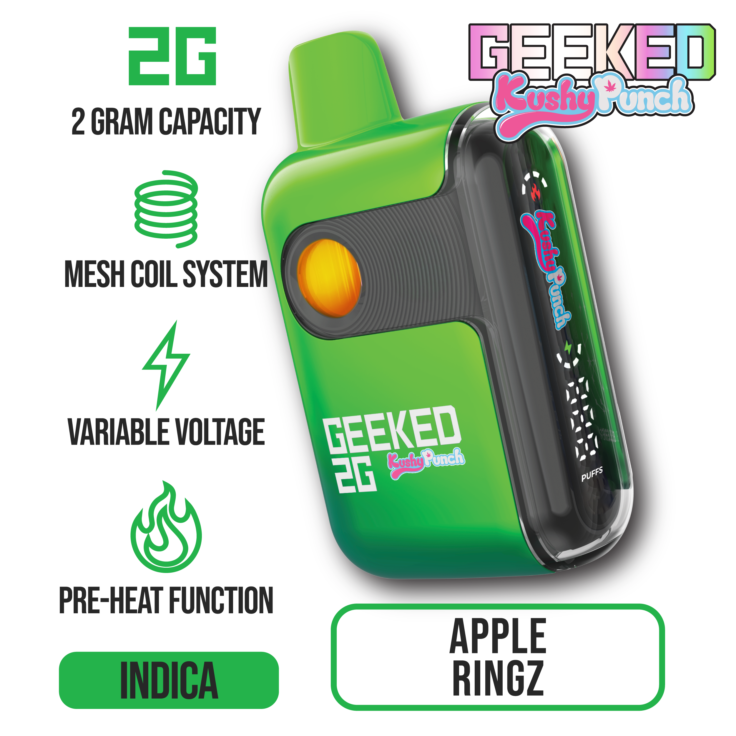 Apple Ringz GEEKED Bar | 2g