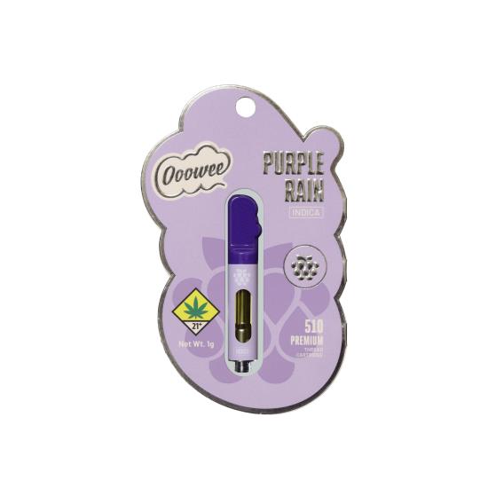 Ooowee Purple Rain (Indica) 1g Cartridge