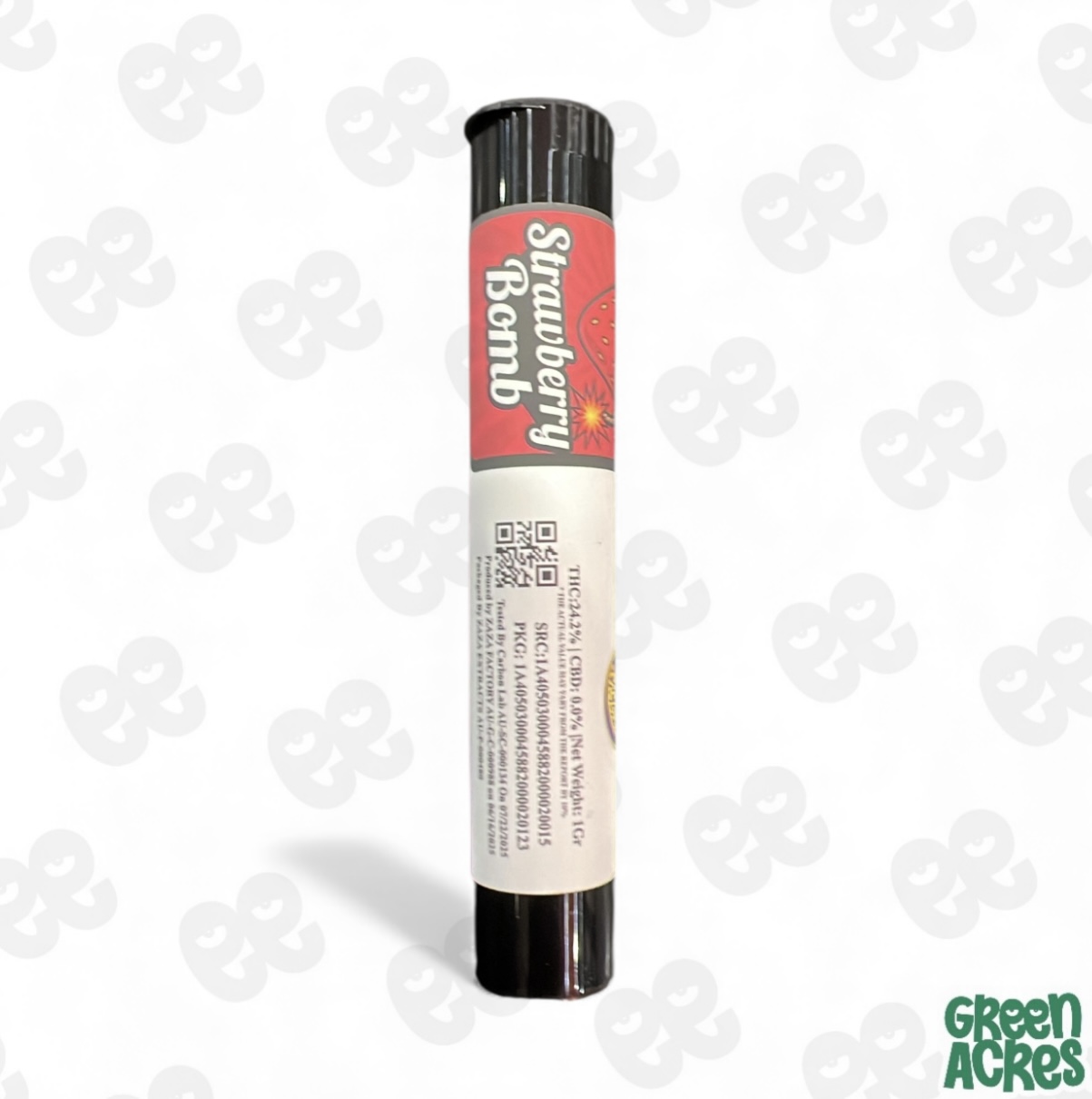 ZaZa Factory: Strawberry Bomb Pop 1G Pre-Roll