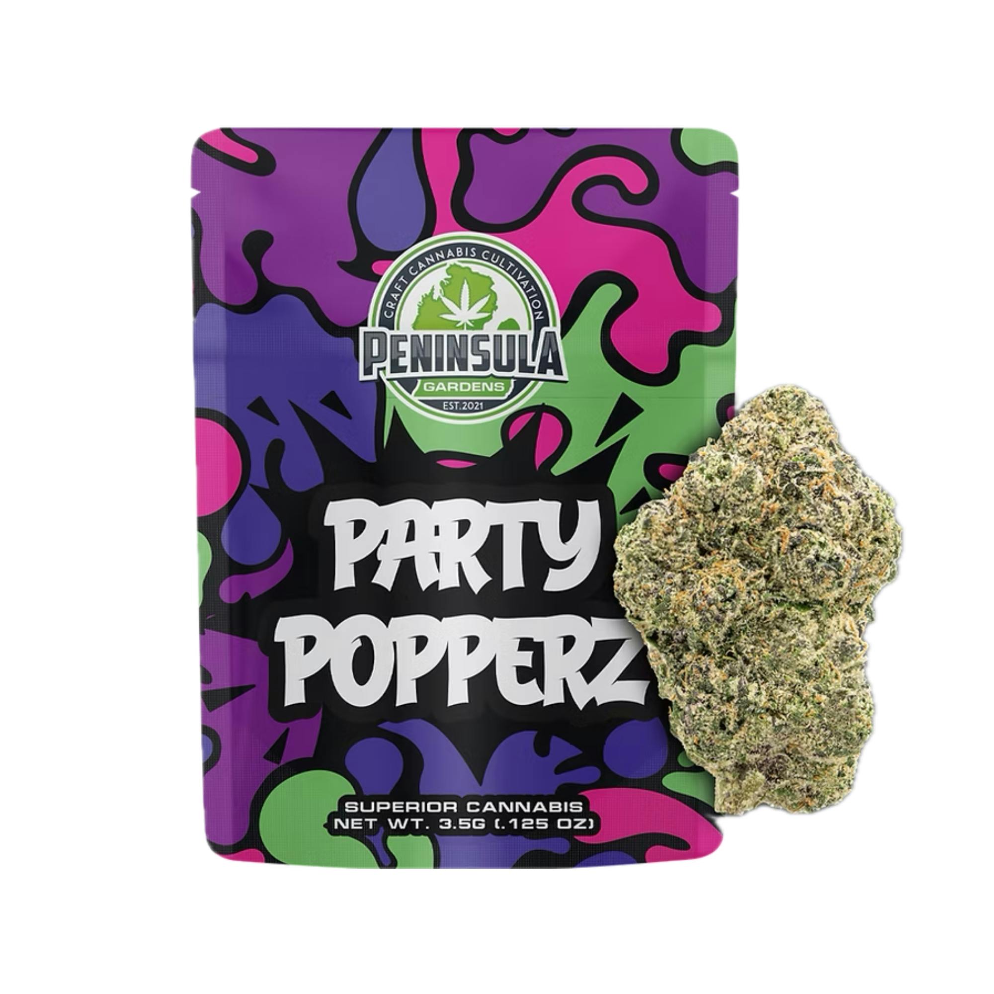 PARTY POPPERZ - PRE PACK SATIVA-HYBRID
