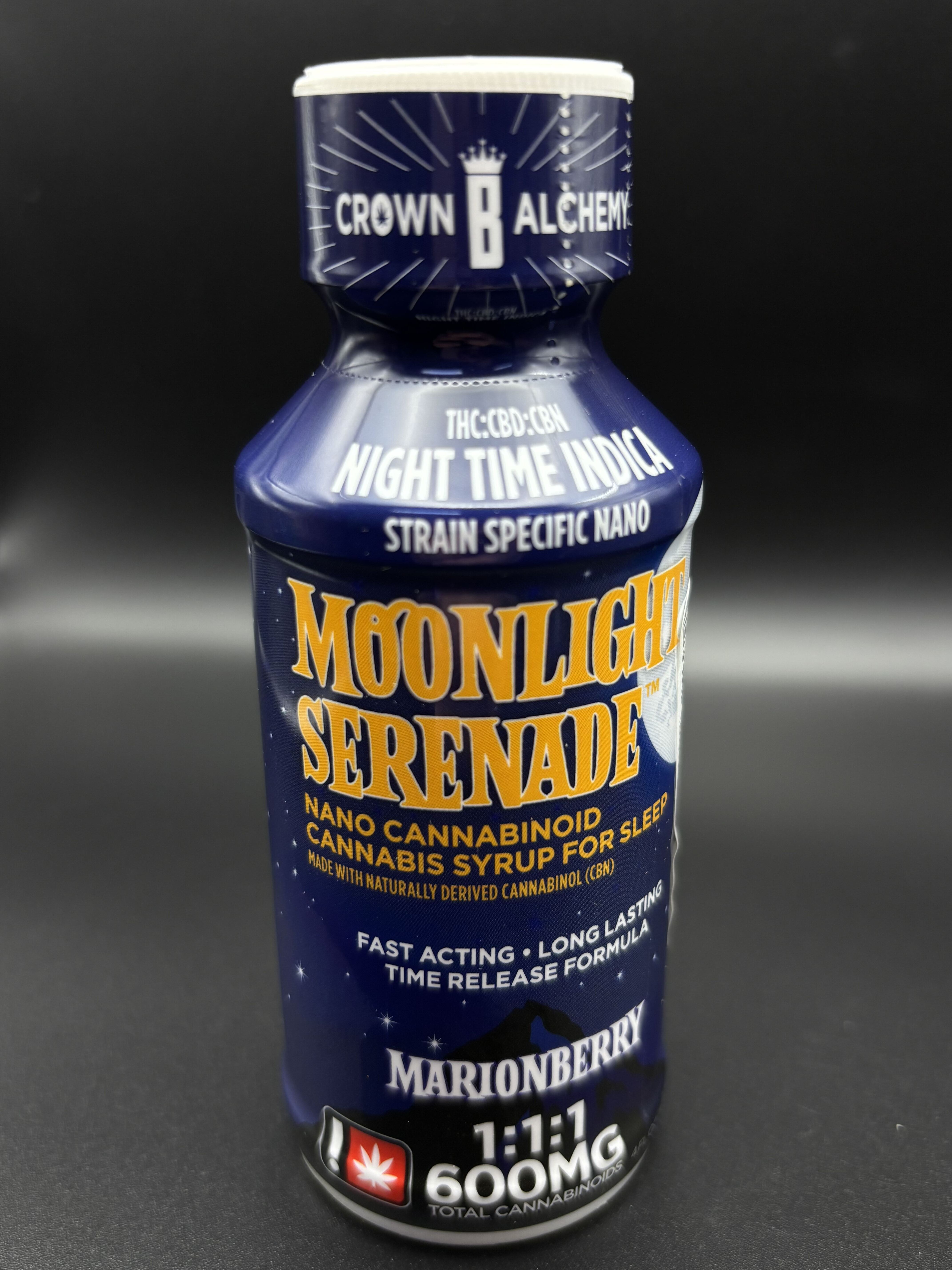 Nano-Cannabinoid Syrup | Marionberry | 1:1:1 THC:CBD:CBN | 600 mg | 4 oz