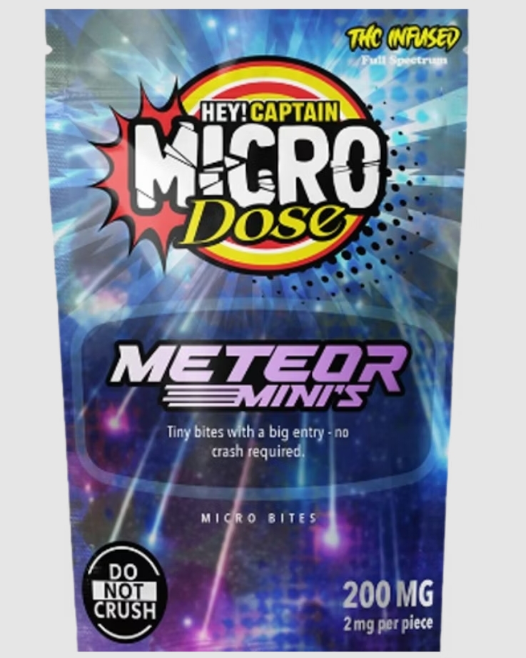 Hey! Captain - Microdose - Meteor Minis - 200mg