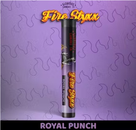 Fire Styxx - Infused Pre-roll 1g - Royal Punch