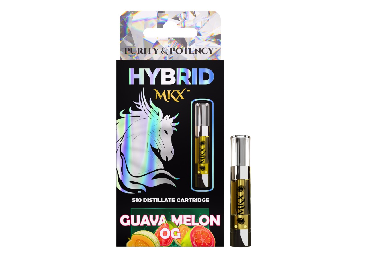 MKX 1 Gram 510 Thread Carts - Guava Melon OG (Hybrid)