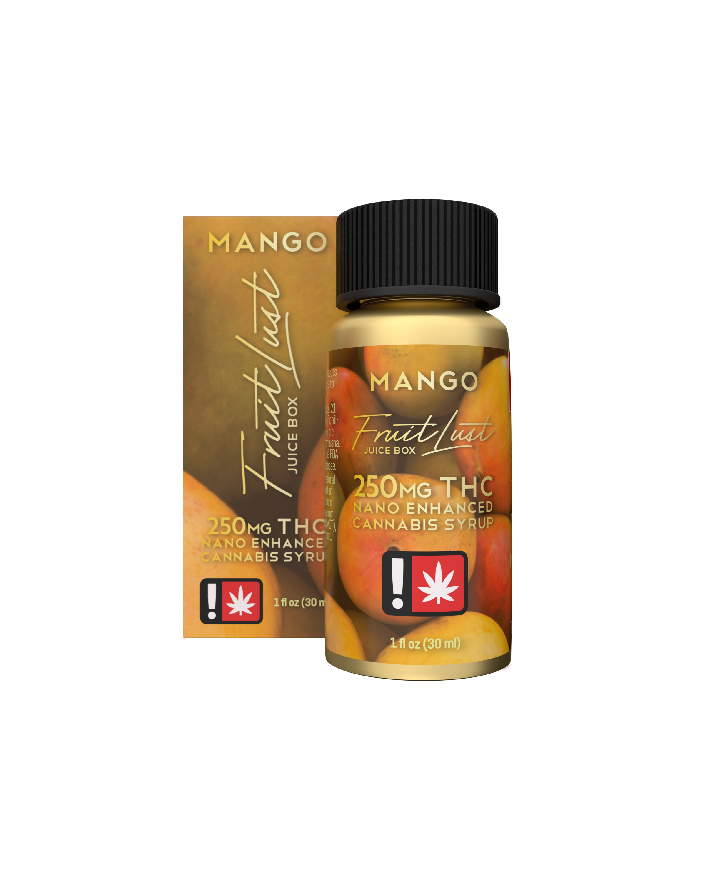 Juice Box | Flavored Syrup | Mango | 250 | 1 Fl Oz