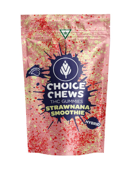 Strawnana Smoothie | 100MG Edibles (TAX INCLUDED)