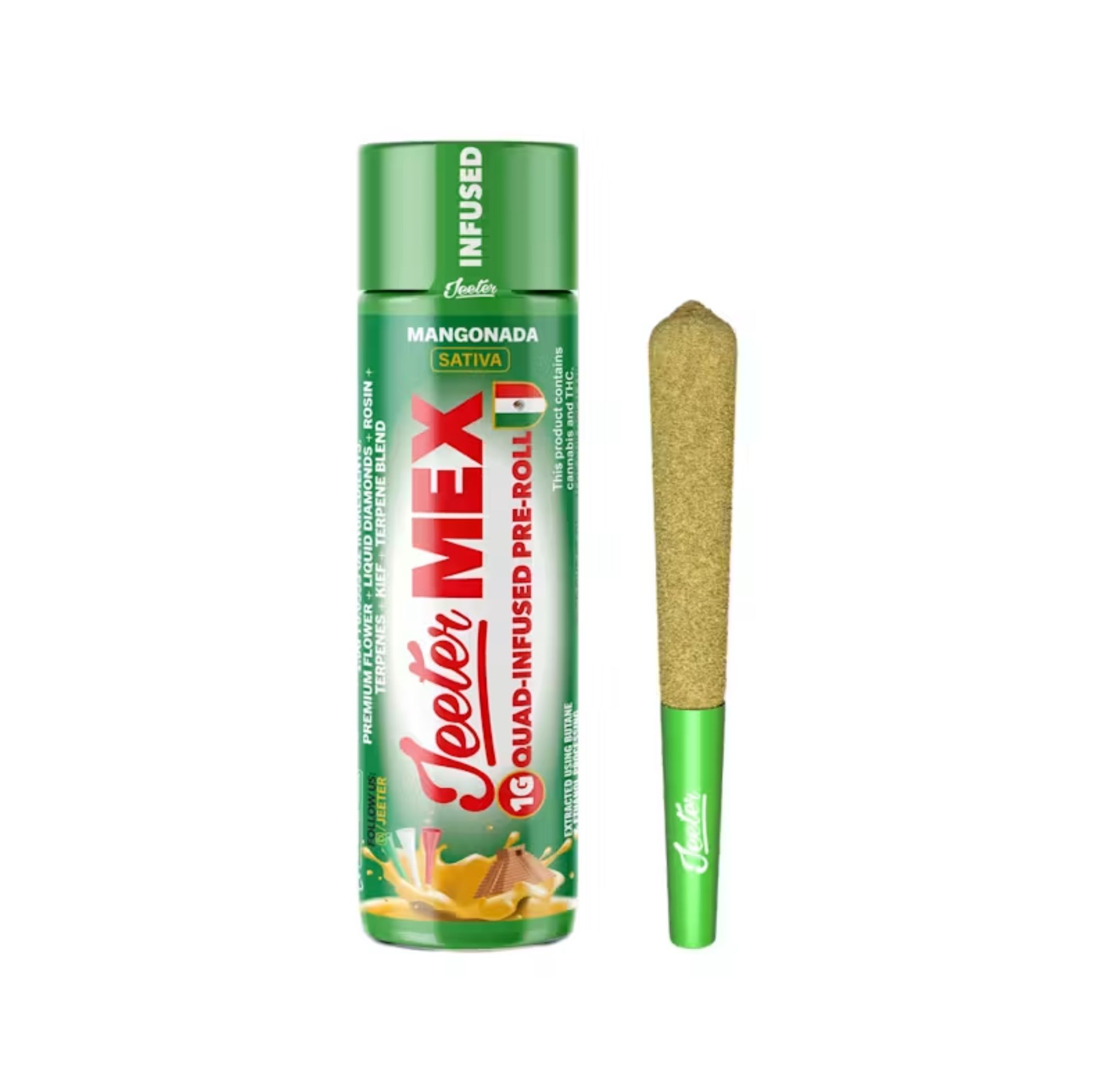 Jeeter World Cup Edition Mangonada Infused Preroll