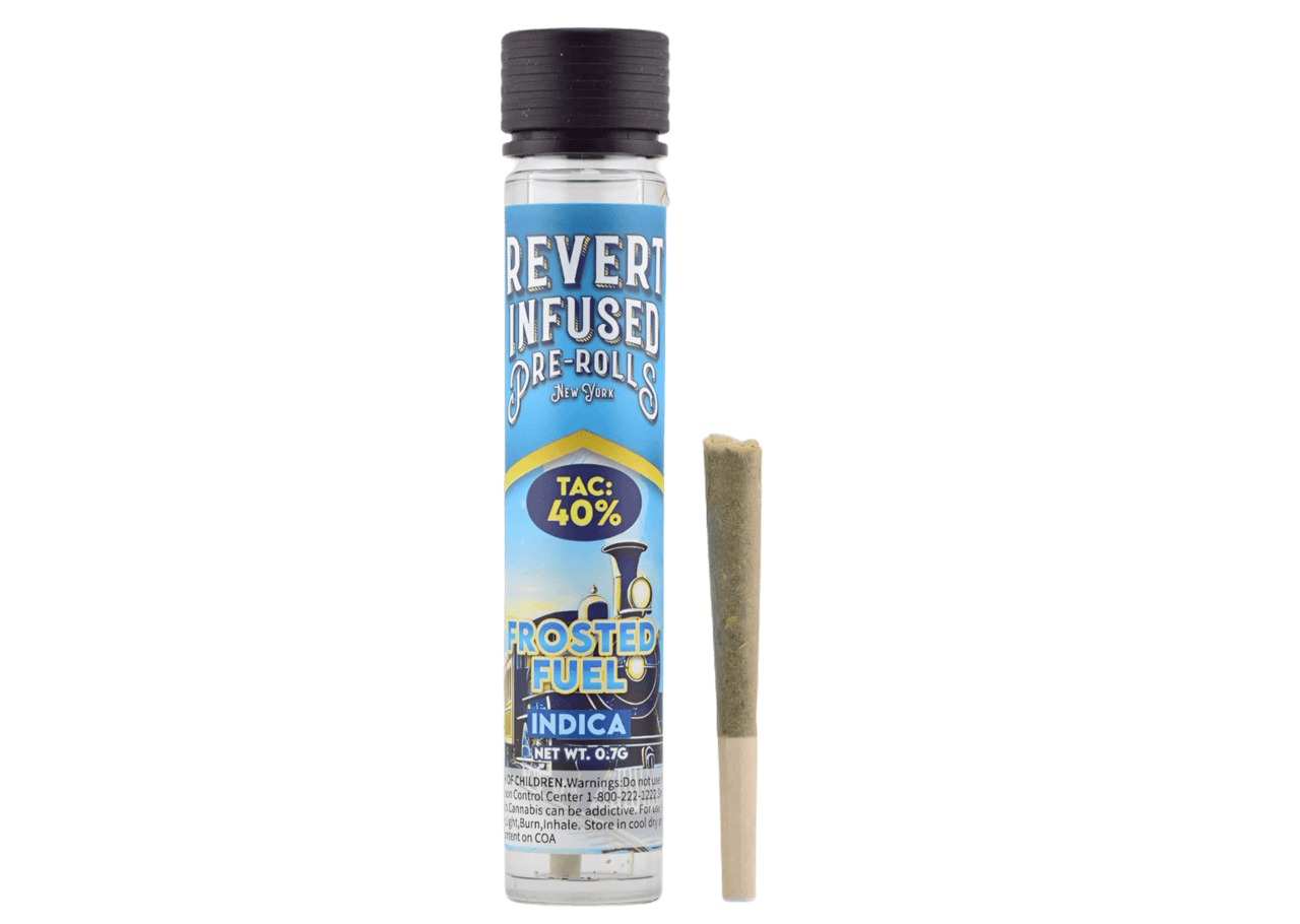 Frosted Fuel | Indica | Infused Pre-Roll | 0.7g