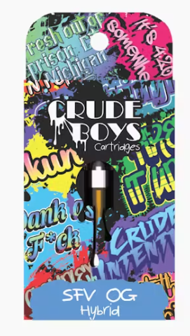 Crude Boys - SFV OG - 1g Cart