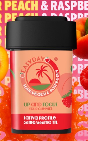 Raspberry Up Focus Gummies 20mgx10