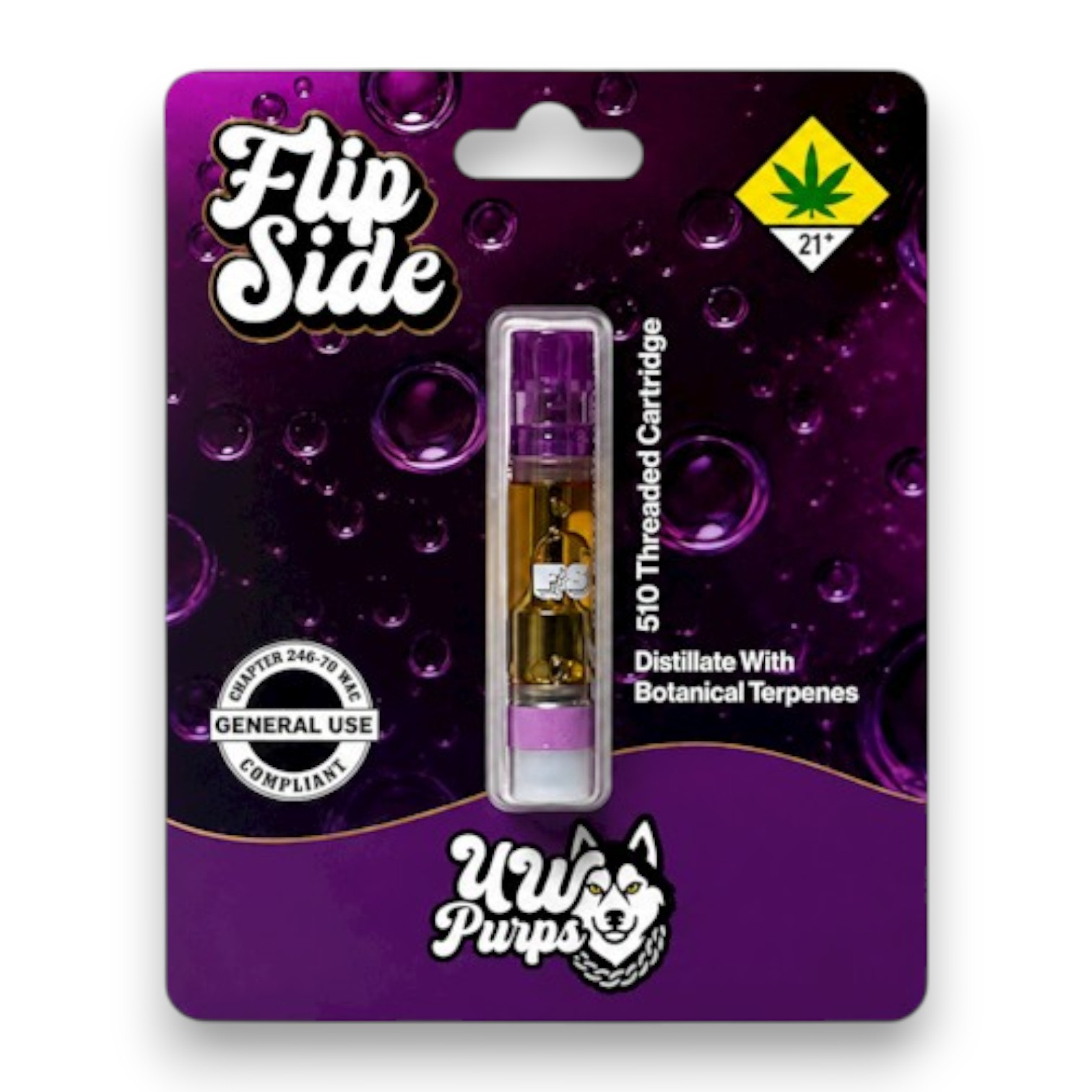 UW Purps FLV Cartridge (Flipside)
