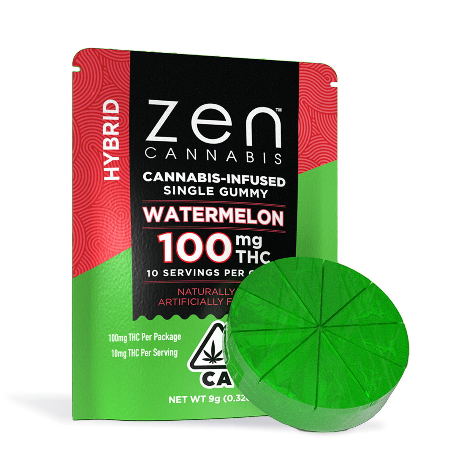 Watermelon Hybrid Single Gummy
