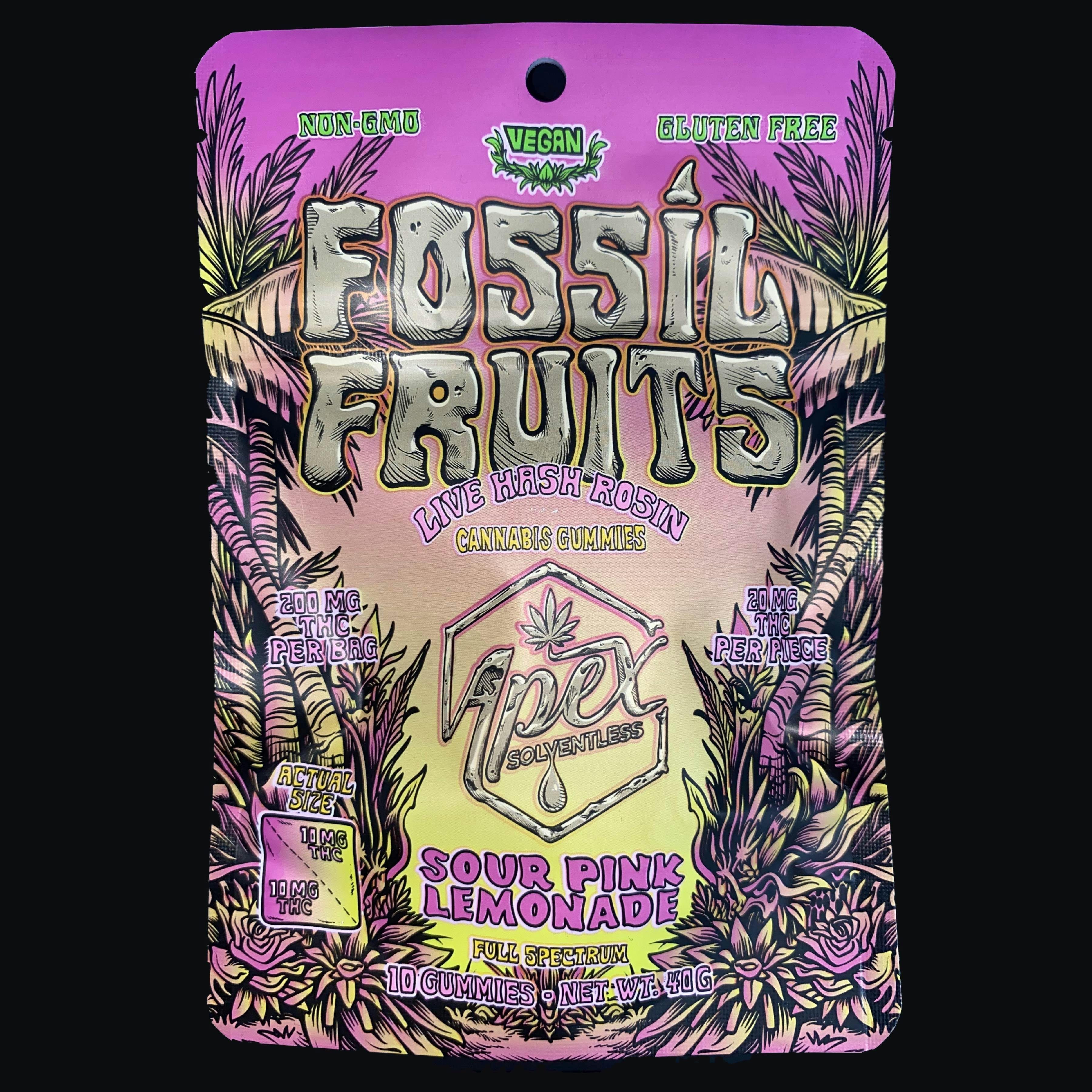 Apex Solventless - 200MG Rosin Gummies - Pink Lemonade