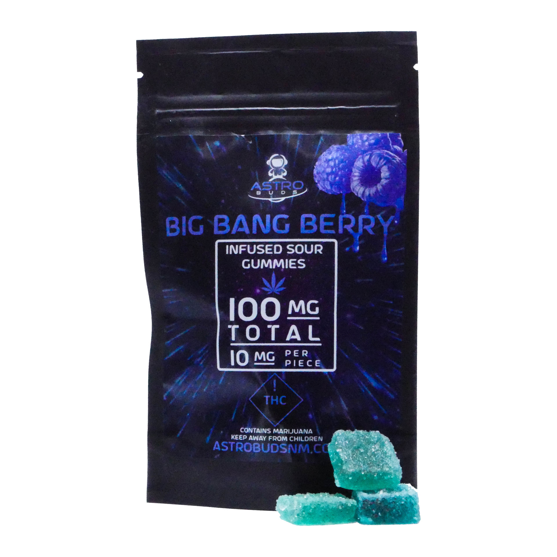 Big Bang Berry | Astro Buds | 100mg Gummy Edibles