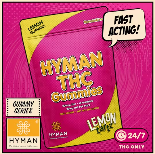 200mg All Day Gummies | Lemon Tartz