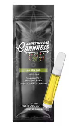 Live Resin Cartridge Alien Og