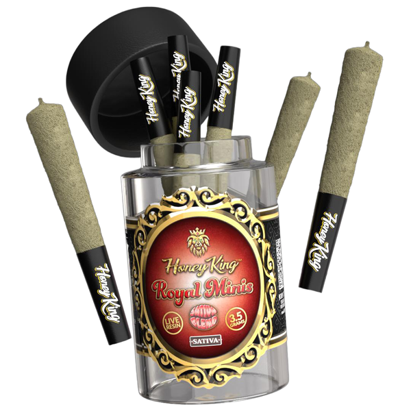 7-Pack Live Resin and Diamond Infused Mini Pre-Rolls - Sativa Blend