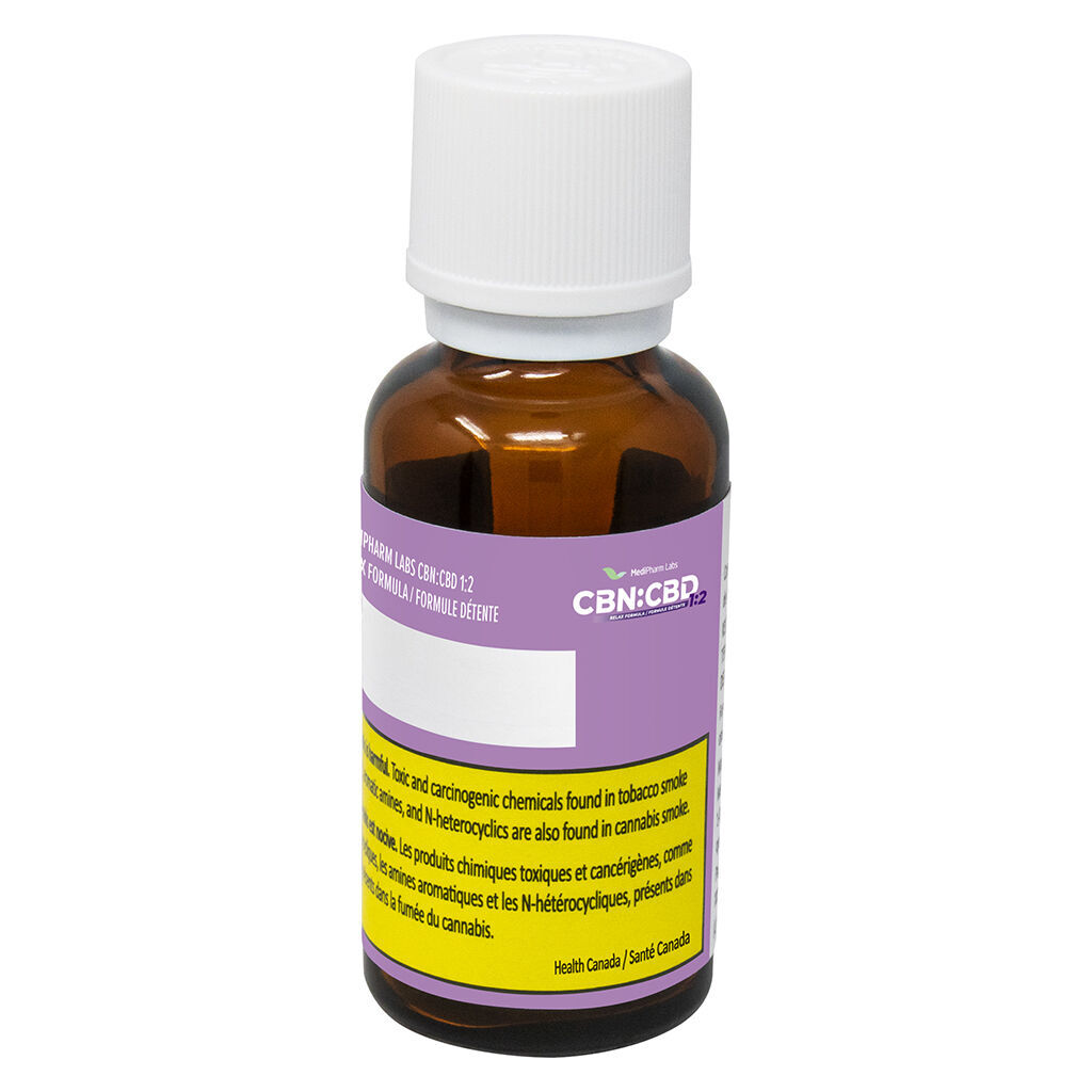 Medipharm Labs - CBN:CBD 1:2 Relax Formula - 30ml