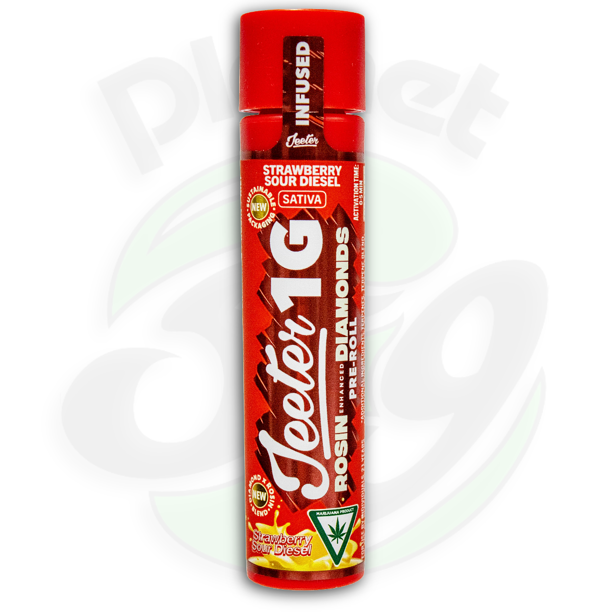 Strawberry Sour Diesel | 1g Infused Pre-Roll | 1g
