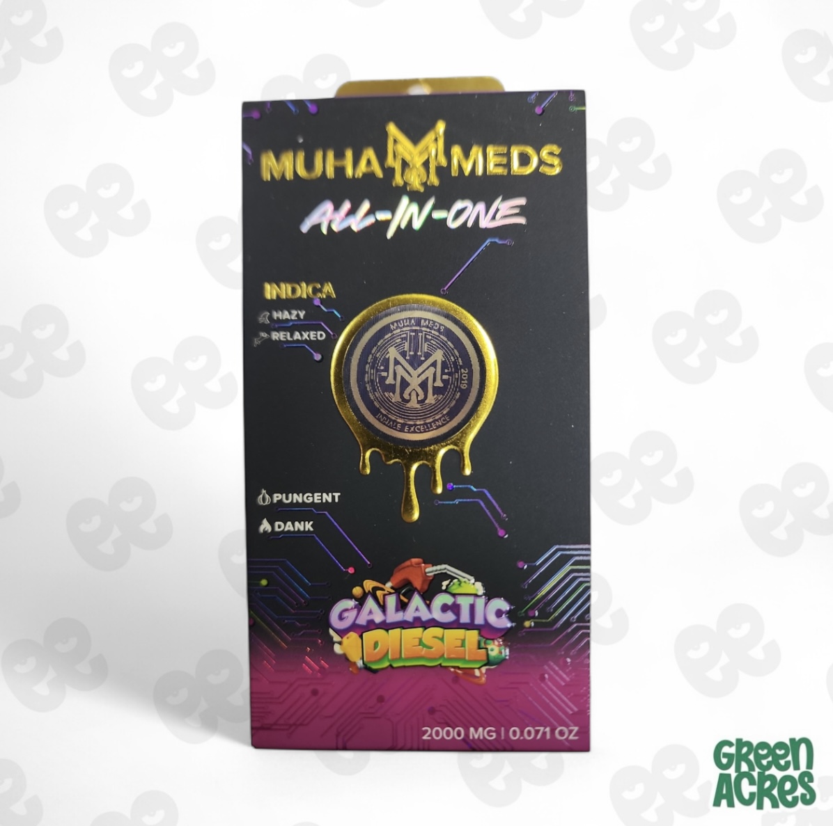 Muhameds: Galactic Diesel 2G Vape Disposable