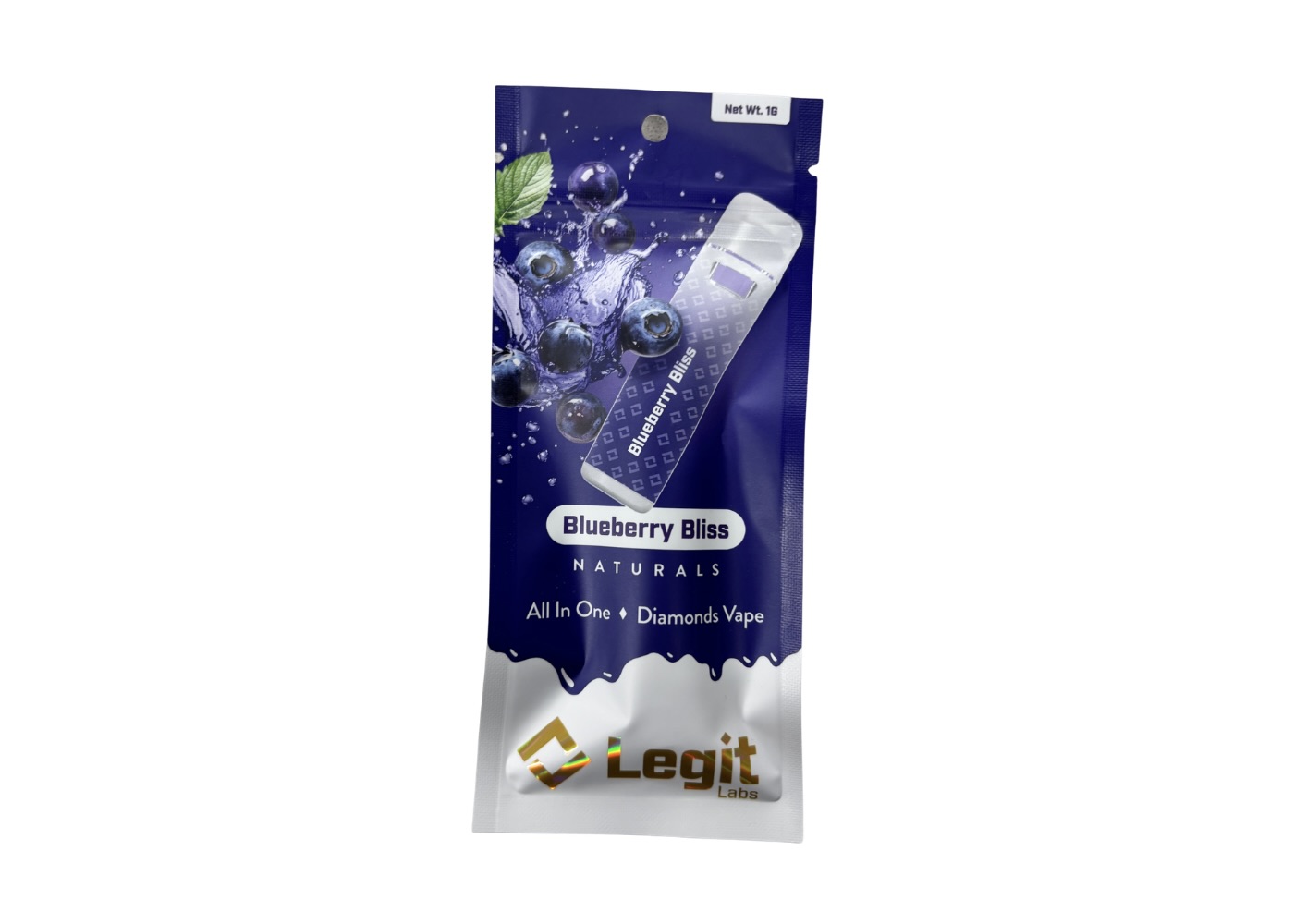 Legit Labs Diamond Disposable | Naturals | Blueberry Bliss