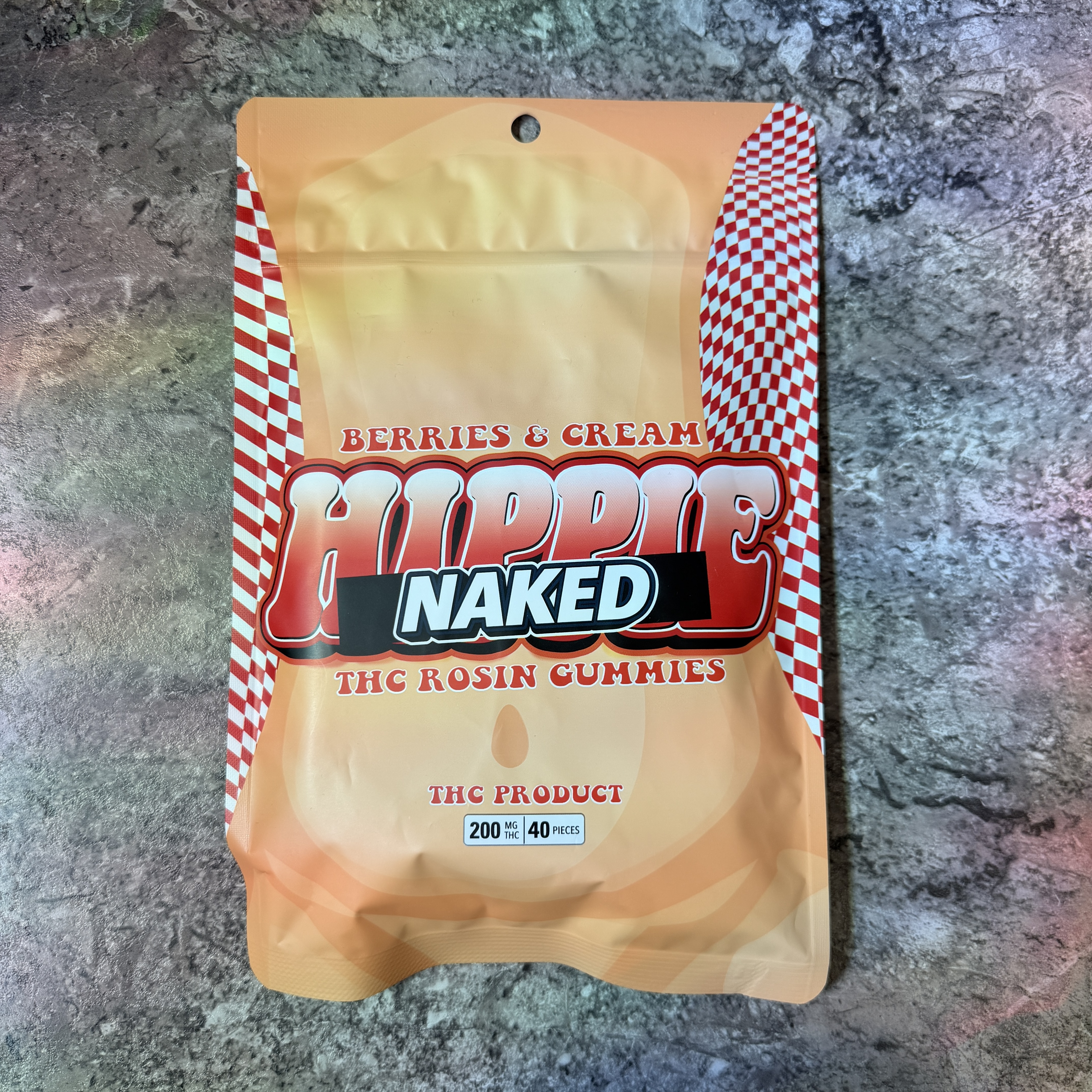 Berries and Cream | 40pc/5mg each Rosin Gummies