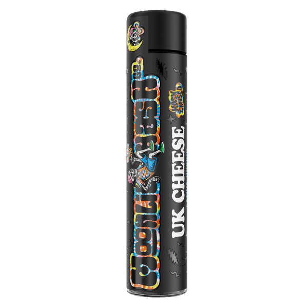 MoonLit Hash | Infused Preroll | Hash Infused | UK Cheese | 1.2g | Sativa-Hybrid | THC 48.7%