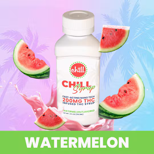 Chill Medicated Syrup 200mg - Watermelon