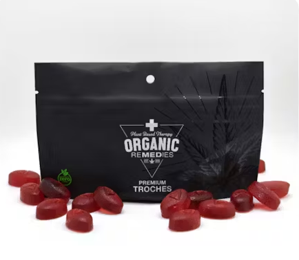 StrawMango Live Resin Troches 50mg/2pk (100mg THC)
