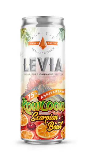 Levia | Kowloon Scorpion Bowl Achieve Seltzer | 5mg Sativa product photo
