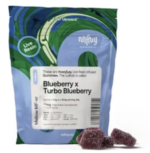 Gummies Live Resin | Blueberry x Turbo Blueberry (I) | 10mg | MFNY
