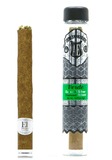 El Blunto Verde Sativa Diamond Infused Silver 1.65G