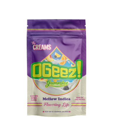 OGeez Edibles 10pk/100mg The Creams- Mellow Indica